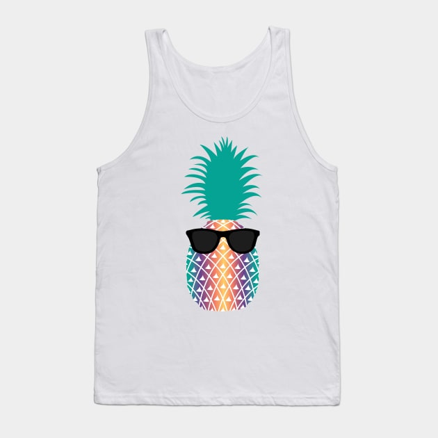 Sunglasses Pineapple Tank Top by KevinWillms1